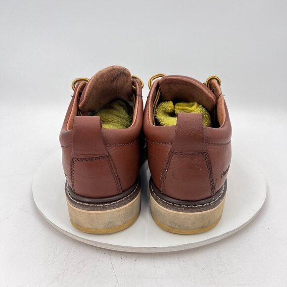 Handpoint Suretrack 4" Men Size 9EE 82994 Brown Tan Leather Oxford Work Shoes - Picture 6 of 14